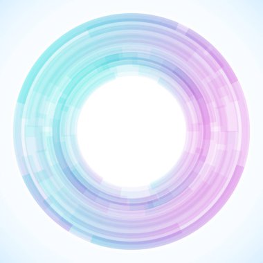 Dairelerden geometrik çerçeve, vektör soyut arkaplan, duvar kağıdı