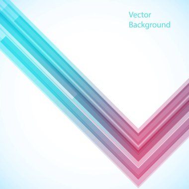 Geometrik şekillerdeki vektör soyut arkaplan. Vektör şablonu