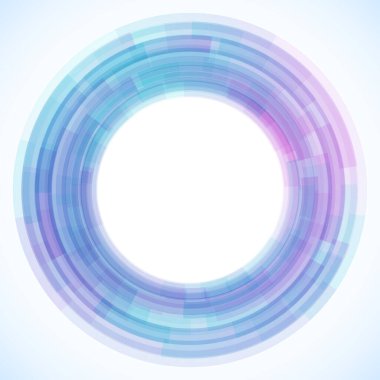 Dairelerden geometrik çerçeve, vektör soyut arkaplan, duvar kağıdı