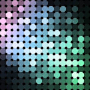 Dairelerden vektör arkaplanı, soyut arkaplan, duvar kağıdı