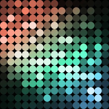 Dairelerden vektör arkaplanı, soyut arkaplan, duvar kağıdı