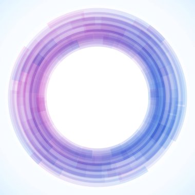 Dairelerden geometrik çerçeve, vektör soyut arkaplan, duvar kağıdı