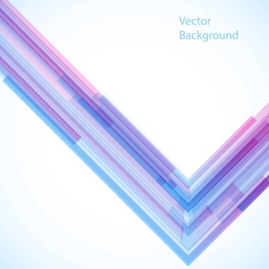 Geometrik şekillerdeki vektör soyut arkaplan. Vektör şablonu