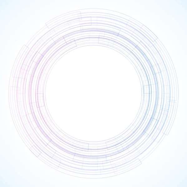 Dairelerden geometrik çerçeve, vektör soyut arkaplan, duvar kağıdı