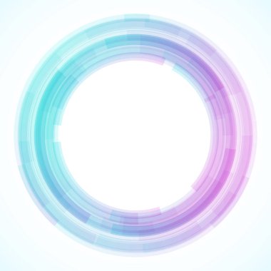 Dairelerden geometrik çerçeve, vektör soyut arkaplan, duvar kağıdı