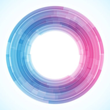 Dairelerden geometrik çerçeve, vektör soyut arkaplan, duvar kağıdı