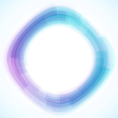 Dairelerden geometrik çerçeve, vektör soyut arkaplan, duvar kağıdı