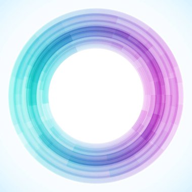 Dairelerden geometrik çerçeve, vektör soyut arkaplan, duvar kağıdı