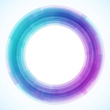 Dairelerden geometrik çerçeve, vektör soyut arkaplan, duvar kağıdı