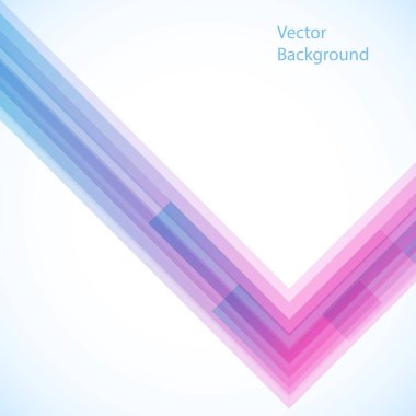 Geometrik şekillerdeki vektör soyut arkaplan. Vektör şablonu