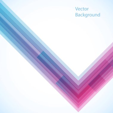 Geometrik şekillerdeki vektör soyut arkaplan. Vektör şablonu