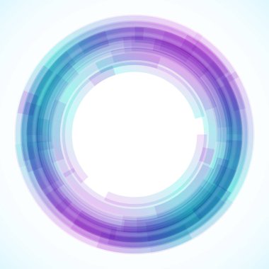 Dairelerden geometrik çerçeve, vektör soyut arkaplan, duvar kağıdı