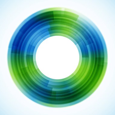 Dairelerden geometrik çerçeve, vektör soyut arkaplan, duvar kağıdı