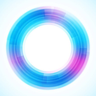 Dairelerden geometrik çerçeve, vektör soyut arkaplan, duvar kağıdı