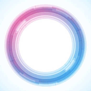 Dairelerden geometrik çerçeve, vektör soyut arkaplan, duvar kağıdı