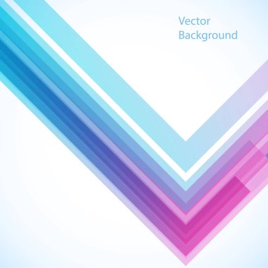 Geometrik şekillerdeki vektör soyut arkaplan. Vektör şablonu