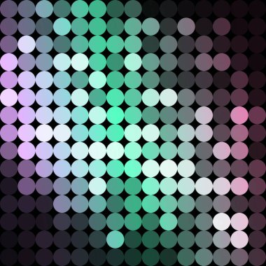 Dairelerden vektör arkaplanı, soyut arkaplan, duvar kağıdı