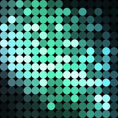 Dairelerden vektör arkaplanı, soyut arkaplan, duvar kağıdı