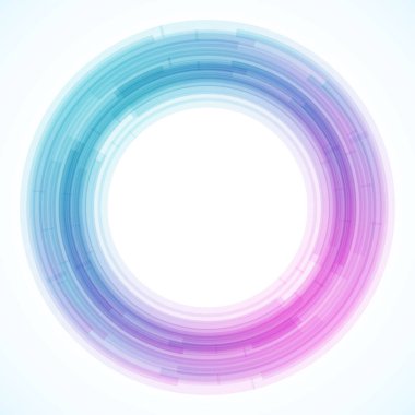 Dairelerden geometrik çerçeve, vektör soyut arkaplan, duvar kağıdı