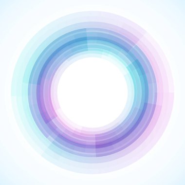 Dairelerden geometrik çerçeve, vektör soyut arkaplan, duvar kağıdı