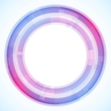 Dairelerden geometrik çerçeve, vektör soyut arkaplan, duvar kağıdı