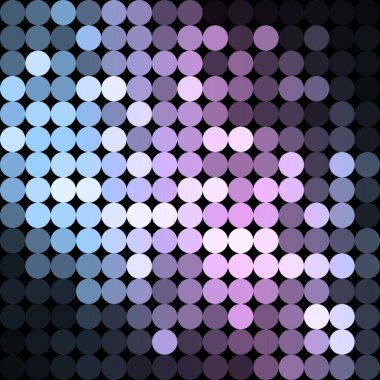 Dairelerden vektör arkaplanı, soyut arkaplan, duvar kağıdı