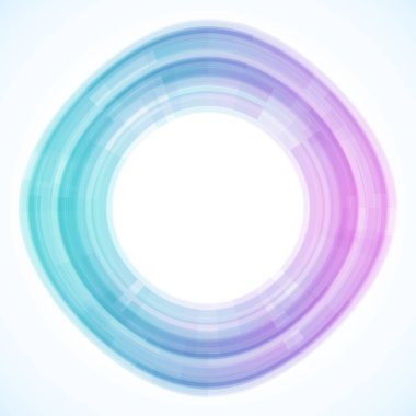 Dairelerden geometrik çerçeve, vektör soyut arkaplan, duvar kağıdı