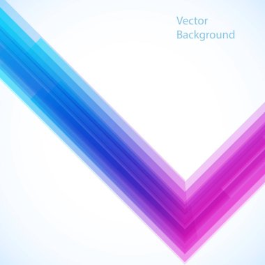 Geometrik şekillerdeki vektör soyut arkaplan. Vektör şablonu