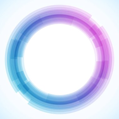 Dairelerden geometrik çerçeve, vektör soyut arkaplan, duvar kağıdı