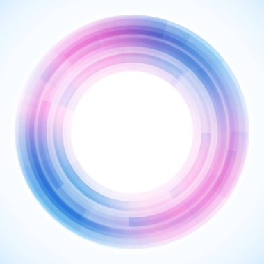 Dairelerden geometrik çerçeve, vektör soyut arkaplan, duvar kağıdı