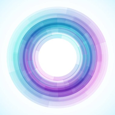 Dairelerden geometrik çerçeve, vektör soyut arkaplan, duvar kağıdı