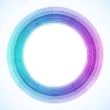 Dairelerden geometrik çerçeve, vektör soyut arkaplan, duvar kağıdı