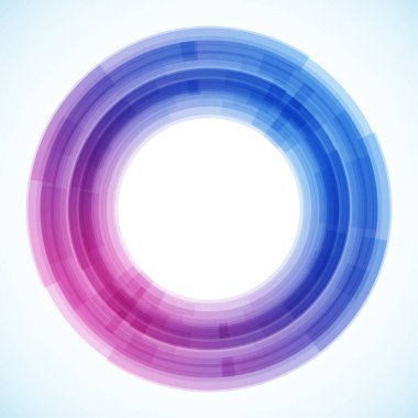 Dairelerden geometrik çerçeve, vektör soyut arkaplan, duvar kağıdı