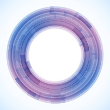 Dairelerden geometrik çerçeve, vektör soyut arkaplan, duvar kağıdı