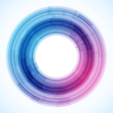 Dairelerden geometrik çerçeve, vektör soyut arkaplan, duvar kağıdı