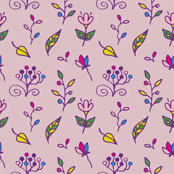 Çiçek arkaplanlı kusursuz doku, çiçeklerden vektör deseni, duvar kağıdı.