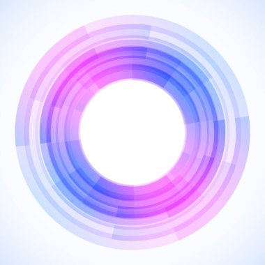 Dairelerden geometrik çerçeve, vektör soyut arkaplan, duvar kağıdı