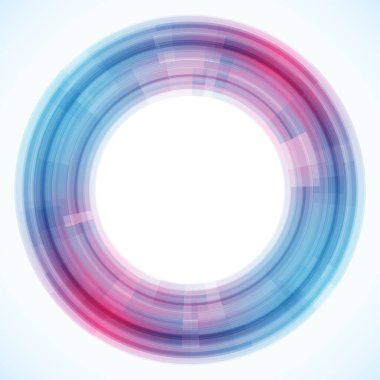 Dairelerden geometrik çerçeve, vektör soyut arkaplan, duvar kağıdı