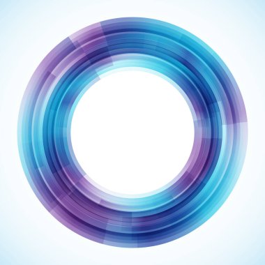 Dairelerden geometrik çerçeve, vektör soyut arkaplan, duvar kağıdı