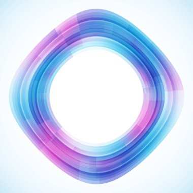 Dairelerden geometrik çerçeve, vektör soyut arkaplan, duvar kağıdı