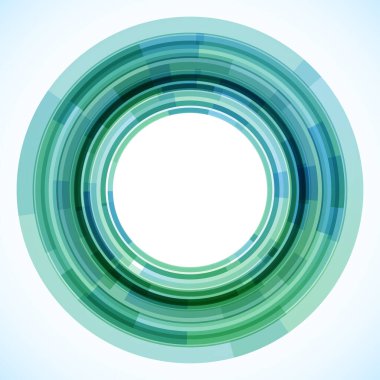 Dairelerden geometrik çerçeve, vektör soyut arkaplan, duvar kağıdı