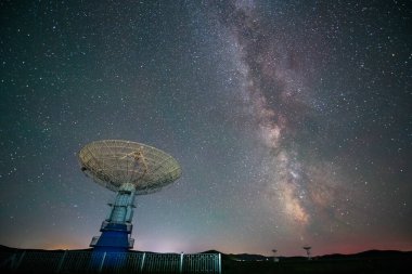 The starry sky, the Milky Way