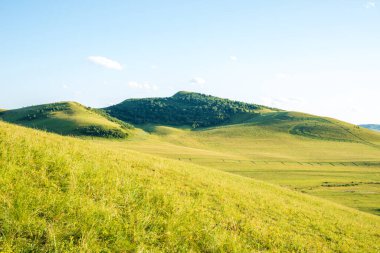 The beautiful prairies stretch as far as the eye can see