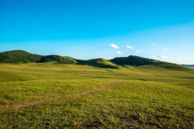 The beautiful prairies stretch as far as the eye can see