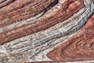 Las Vegas yakınlarındaki Ateş Vadisi Eyalet Parkı 'ndan görüntü 4 / 14 / 2018