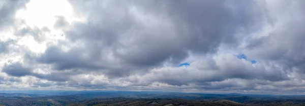 Incredibili Nuvole Tempestose Vista Panoramica — Foto Stock