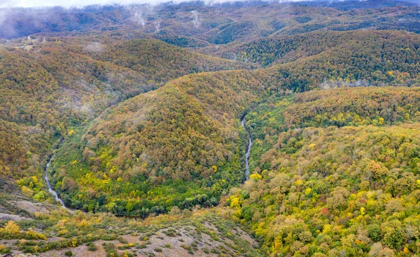 保加利亚Strandja山Veleka河的大弯道 — 图库照片