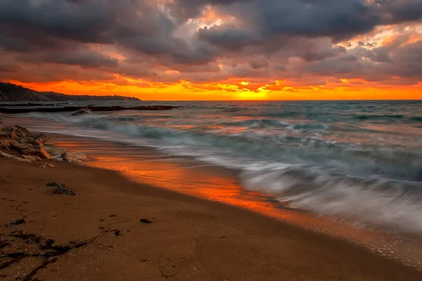 Sunrise Sea Long Exposure — Stock Photo, Image