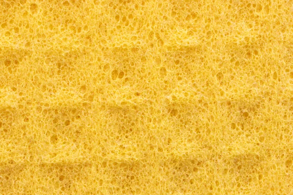 Żółta Gąbka Szczegółowo Tekstury Gąbka Tekstury Tła — Zdjęcie stockowe
