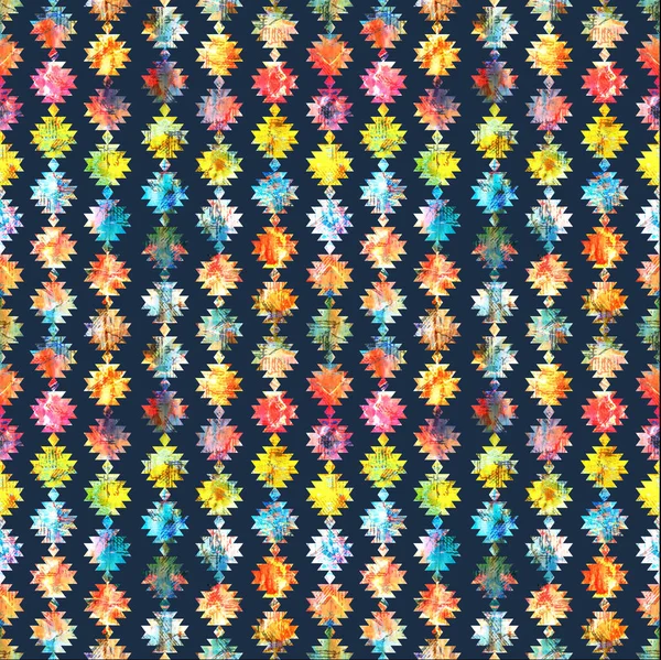 Podstawowe Tło Dekoracyjne Powtórz Całym Kwiatowym Tekstury Multi Kolorowe Kreatywne — Zdjęcie stockowe